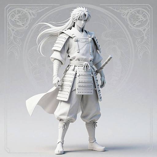 Realistic Full-Body Anime Shadow Ninja