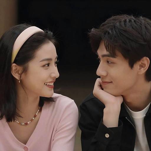 Candid Moment of a Young Couple