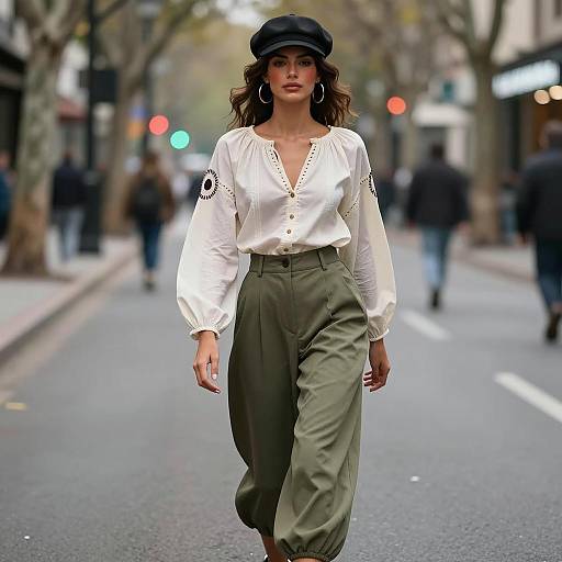 Chic Street Style: Evening Elegance