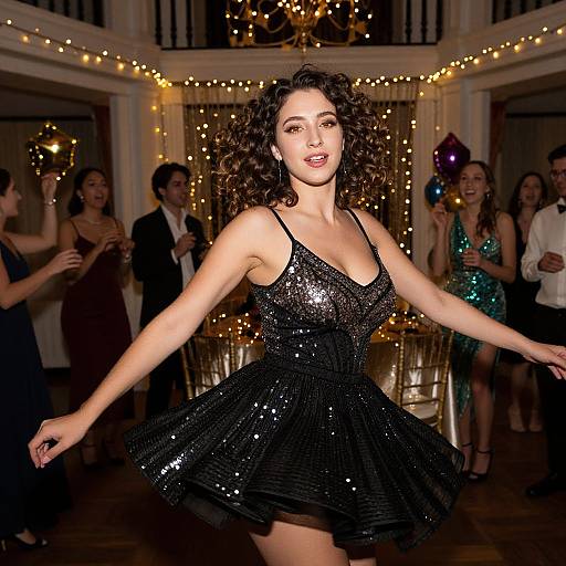 Elegant Birthday Dance at Mansion Party