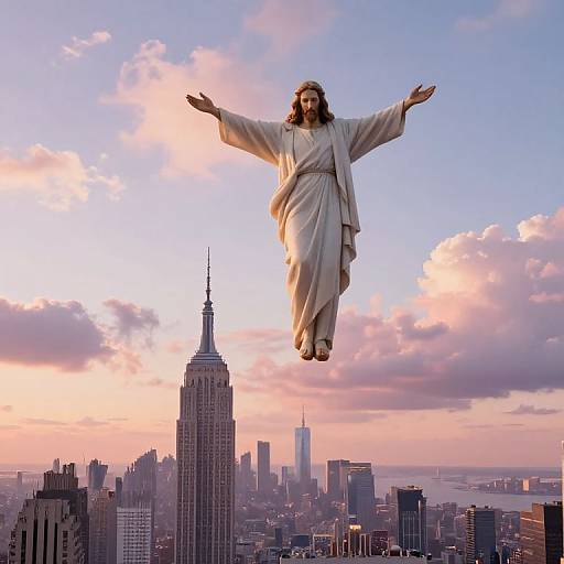 Majestic Jesus Christ Second Coming