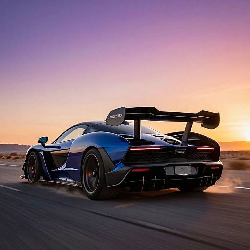 Dynamic McLaren Senna Spoiler Motion