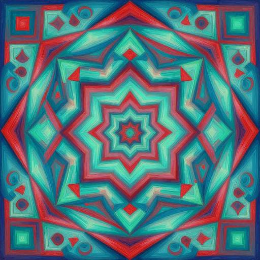 Dynamic Islamic Geometric Abstraction