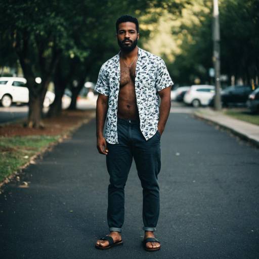 Casual Outdoor Portrait of a Man