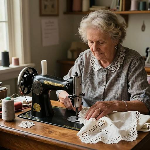 Auntie's Vintage Sewing Room