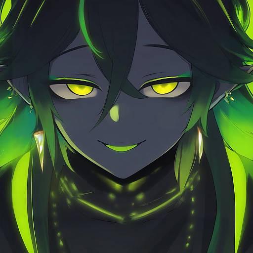 Illustration of Hanabatake chaika, nijisanji in the style of Null (nyanpyoun)