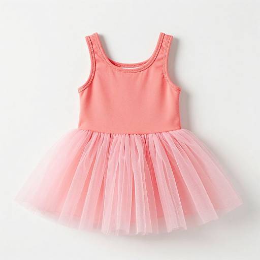 Coral Pink Fairy Tutu Dress