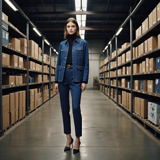High Fashion Editorial in Industrial Warehouse