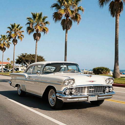 Vintage Desoto on Coastal Highway