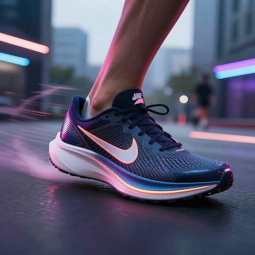 Futuristic Nike 280 Running Shoes