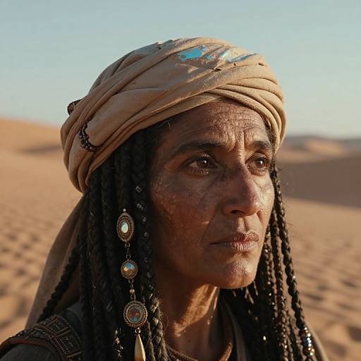 Photorealistic Ancient Mystic Portrait