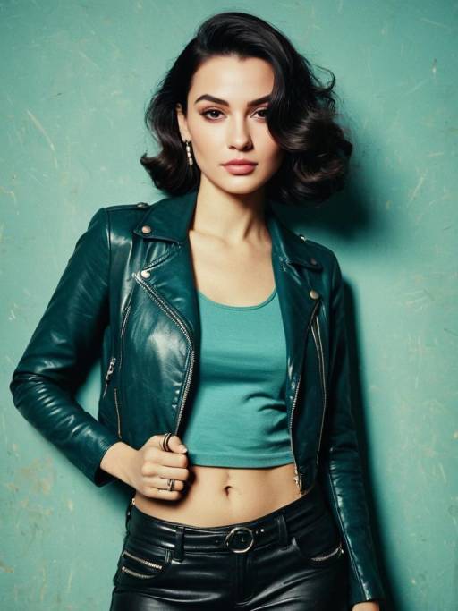 Casual Chic Outfit with Moto Jacket