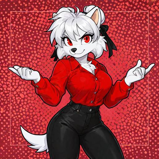 Playful Anthro Hedgehog Character Design