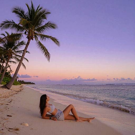 Tranquil Twilight Beach Escape