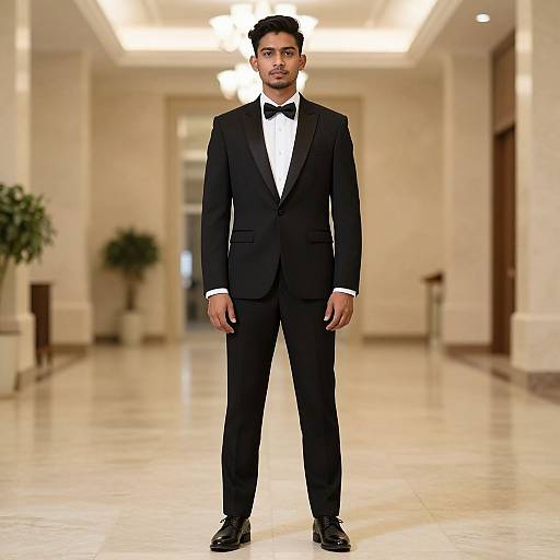 Facilier Costume Male in Elegant Hall