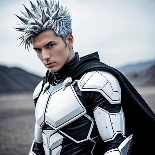 Futuristic One Punch Man Male Cosplay