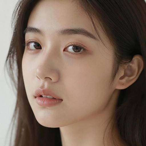 Photorealistic Close-Up of a Girl