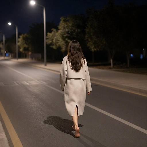 Lonely Night Walk: A Woman's Journey