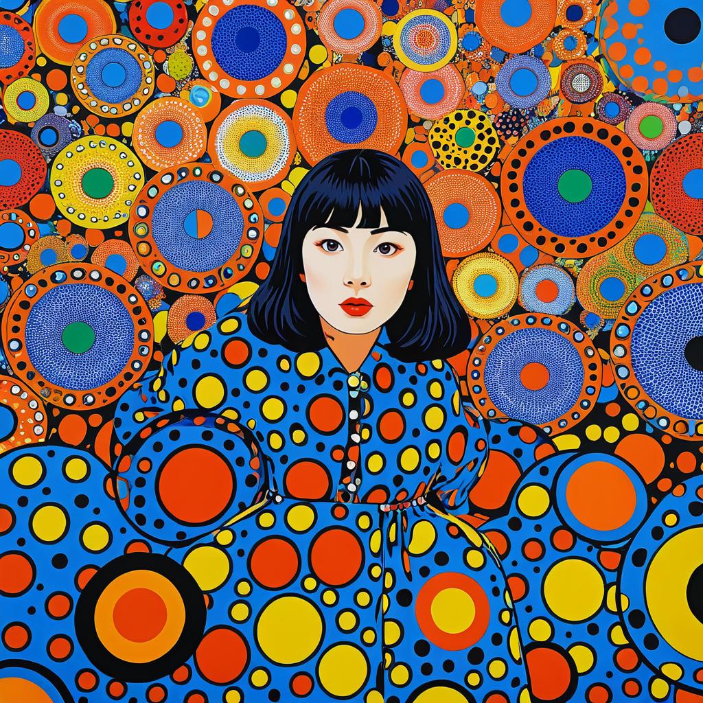 Kusama's Colorful Twist on The Scream