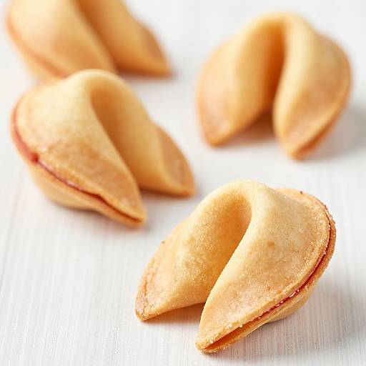 White Chocolate Peppermint Fortune Cookies
