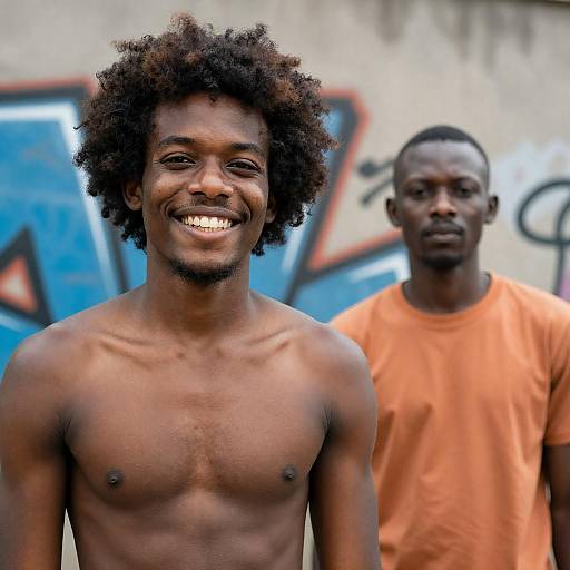 Portrait of Two African American Men