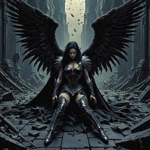 Dark Fantasy Fallen Angel