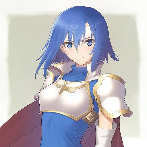 Illustration of Catria (fire emblem), fire emblem in the style of Tony taka