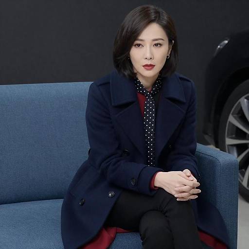 Chic Portrait of a Stylish Woman