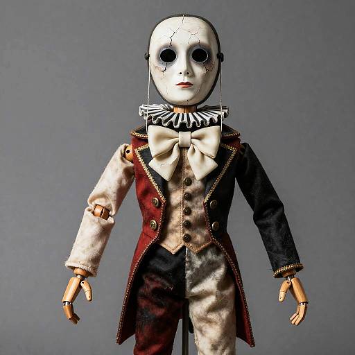 Haunted Marionette Jointed Doll Costume