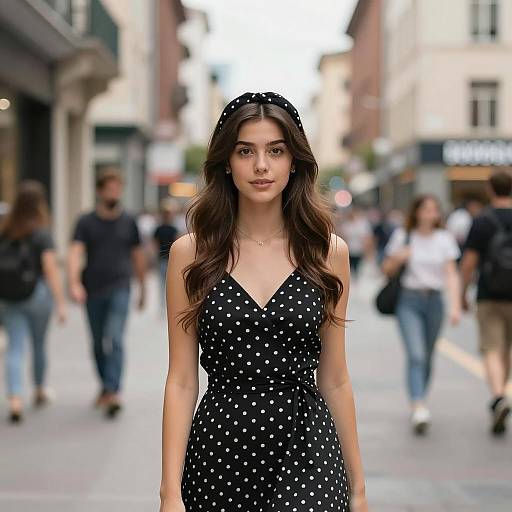 Charming Urban Portrait of a Young Woman