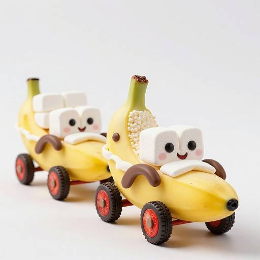 Whimsical Banana Car Parade