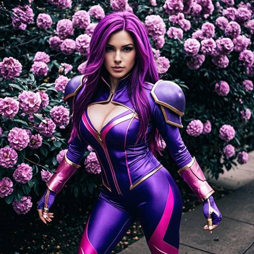 Dynamic Female Brawler Cosplay Design