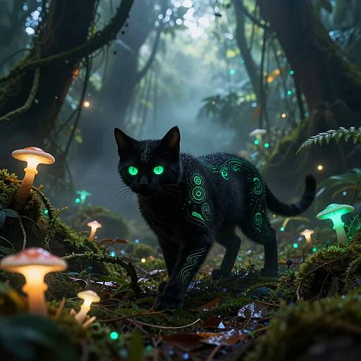 Magnetic Shadowcat in Luminous Jungle
