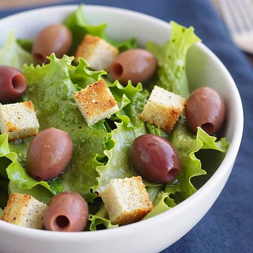 Close-Up Vibrant Fresh Salad