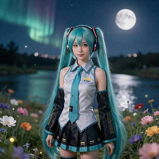 Aurora Night: Hatsune Miku Dreamscape