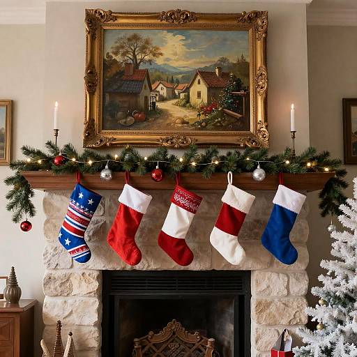 Cozy Christmas Living Room Decor