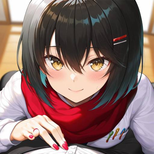 Illustration of Mashiro meme, nijisanji in the style of Greem bang