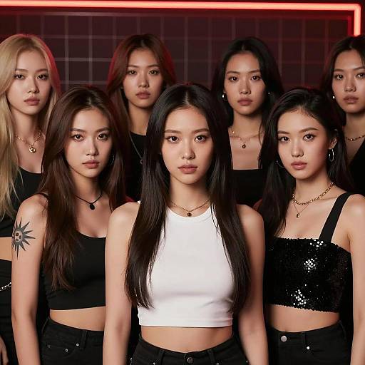 Diverse Group of Women in Fashion