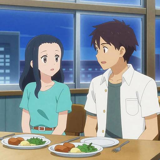 Castelia City Date: Hilda and Cheren