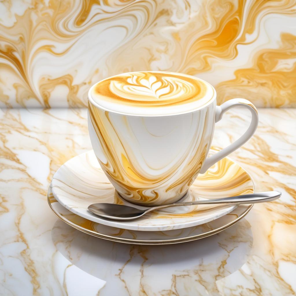 Impressionist Latte with Vanilla Delight