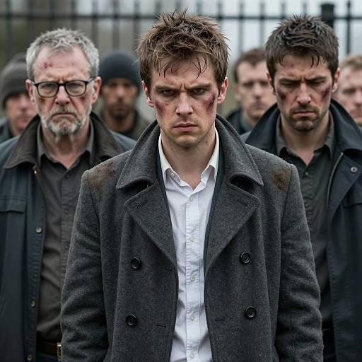 Intense Portraits of Resilient Men