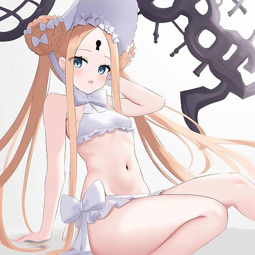 Illustration of Abigail williams (swimsuit foreigner) (fate), fate (series) in the style of Zekkyon