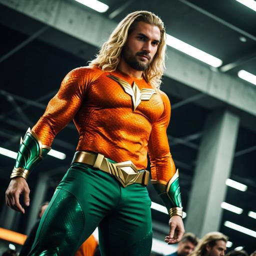 Aquaman Super Friends Cosplay Costume