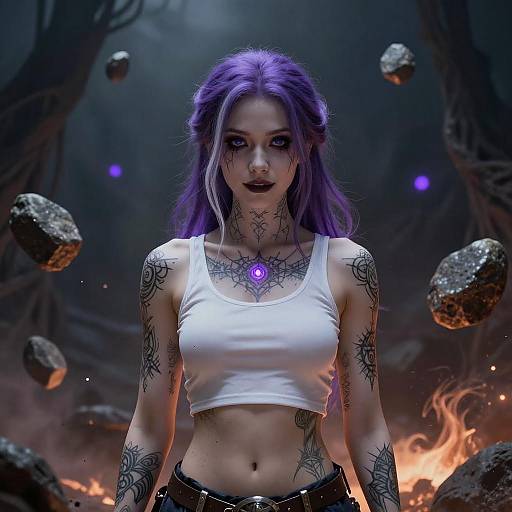 Armored Wizard Apprentice in Dark Fantasy