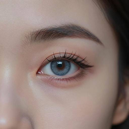 Intense Close-Up of a Woman's Eye