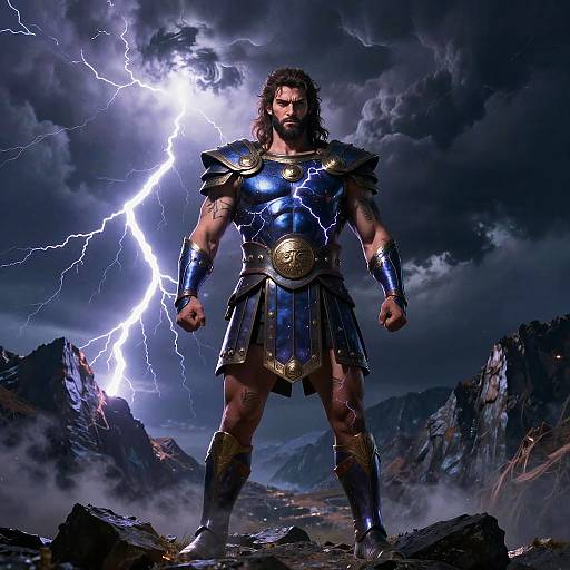 Zeus Warrior God of Thunder