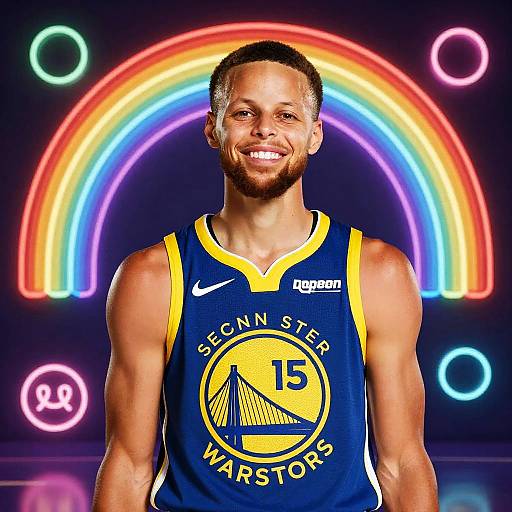 Stephen Curry Pride Portrait