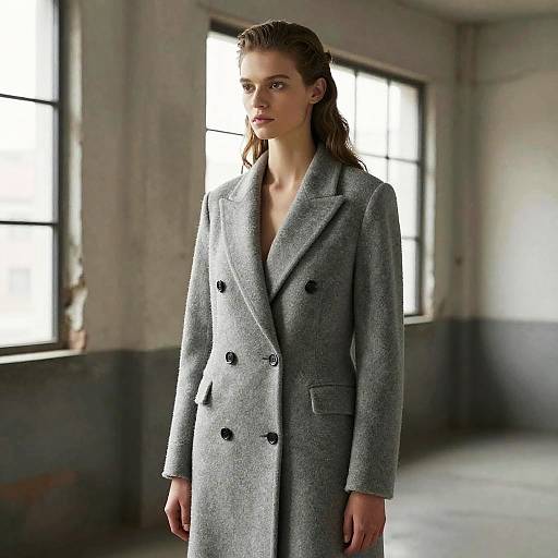 Long Pompadour Fashion Editorial in Loft