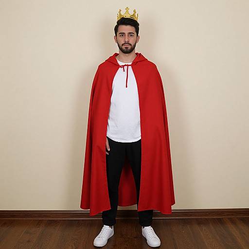 Realistic Male Actor in Haunted Costume