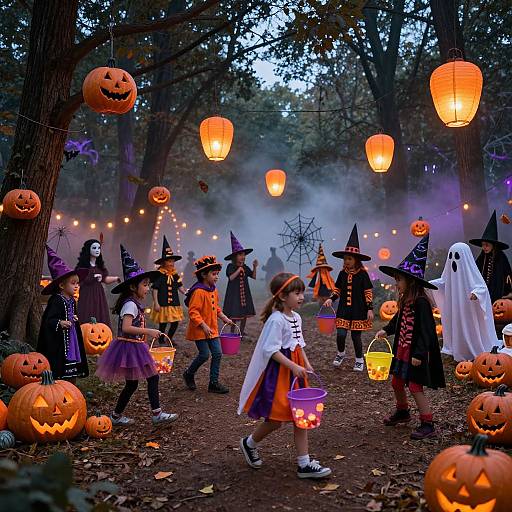 Whimsical Halloween Forest Party